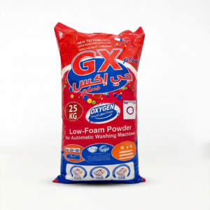 مسحوق غسيل منخفض الرغوة